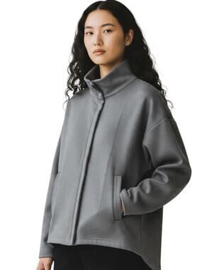NEW Peter Millar Hidden Full Zip Sun Protection Golf Jacket Gray Size S